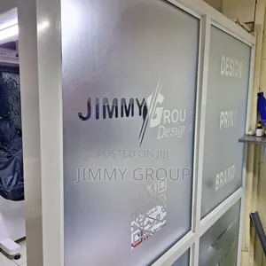 Frost Stickers Cutting and Pasting