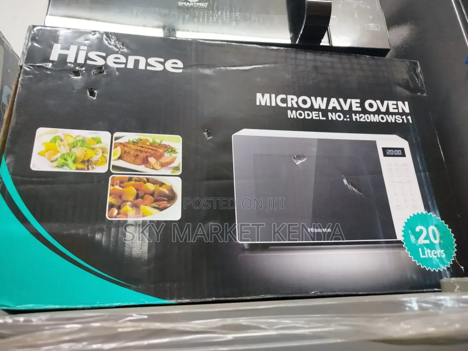Hisense 20 Liters H20M0MS11 Digital Microwave,White