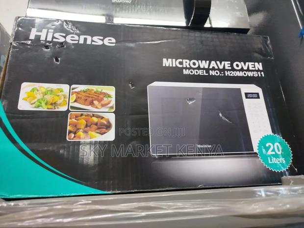 Hisense 20 Liters H20M0MS11 Digital Microwave,White - thumbnail 2