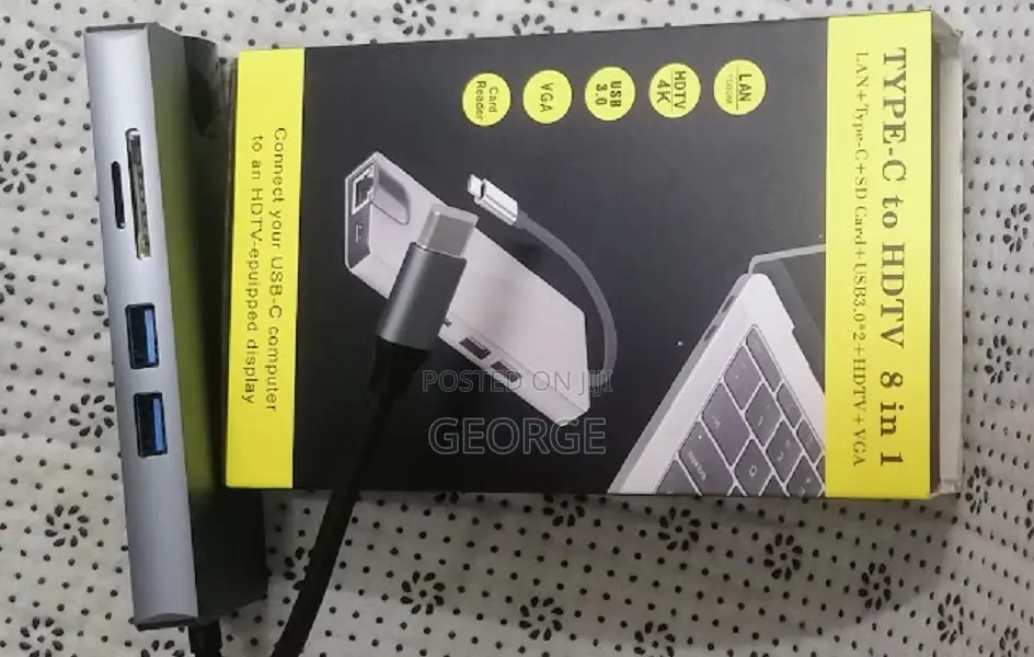 Imported 
Type C 8in1 Adapter