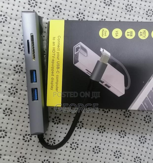Verfied-8 In1 Type C Hub USB to Hdmi Adapter