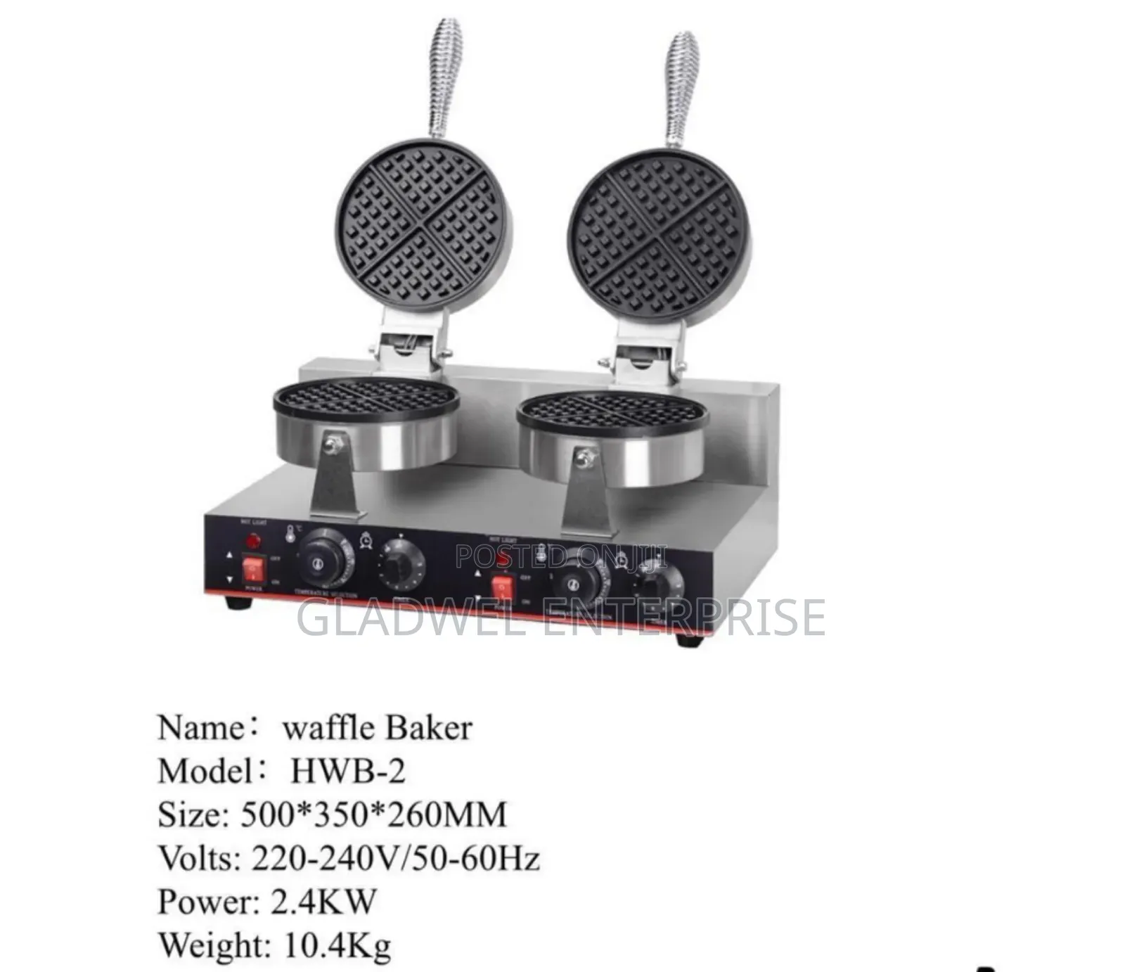 Recommend Double Waffle Maker 10.4kg