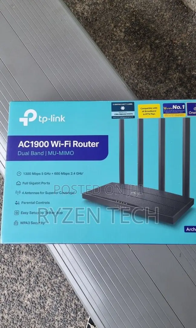 Tp-Link Archer C80 Ac1900 Wireless Mu-Mimo Wi-Fi 5 Router