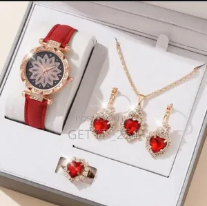Ladies Valentine Jewelry Gift Set