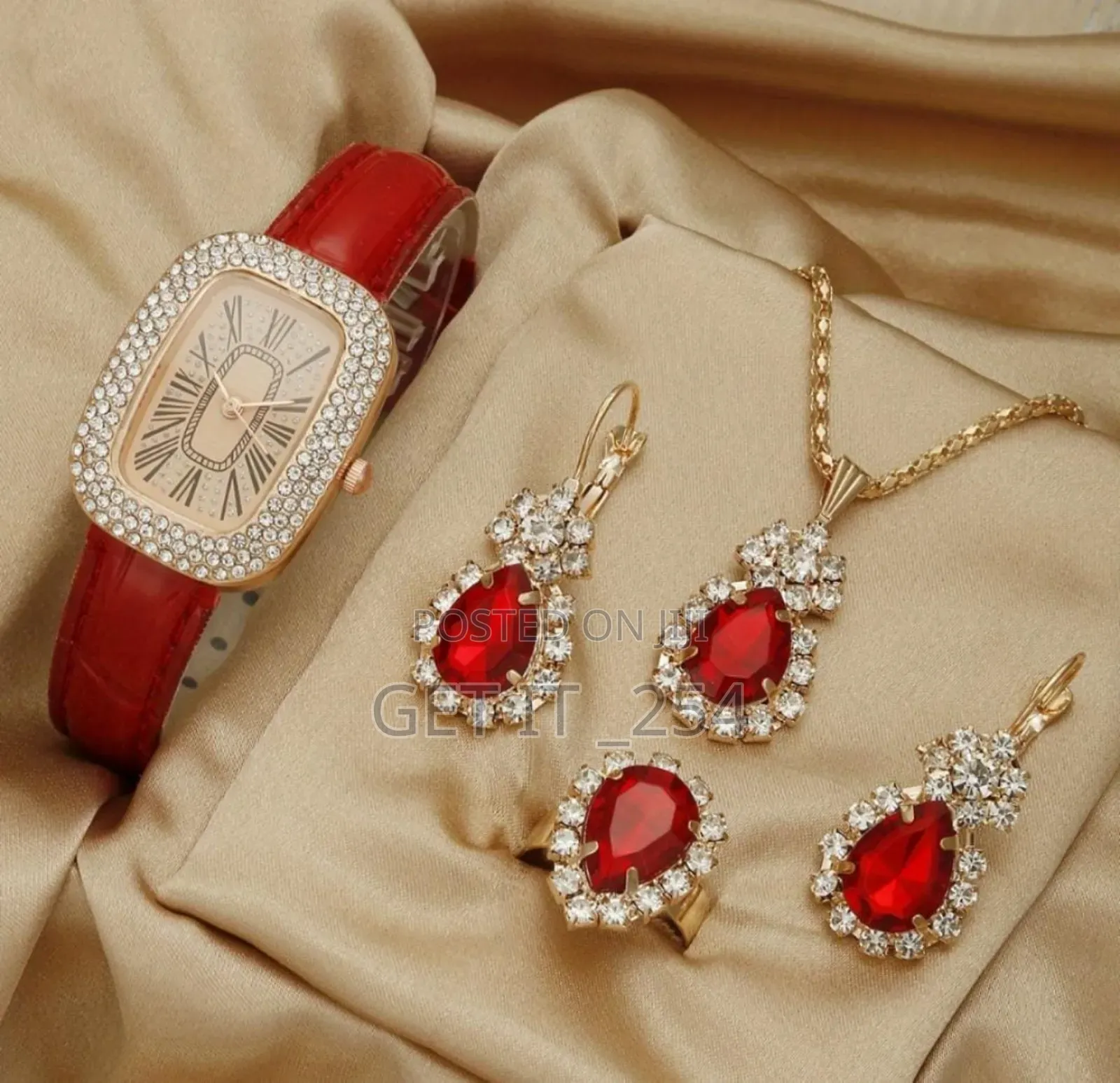 Ladies Valentine Jewelry Gift Set