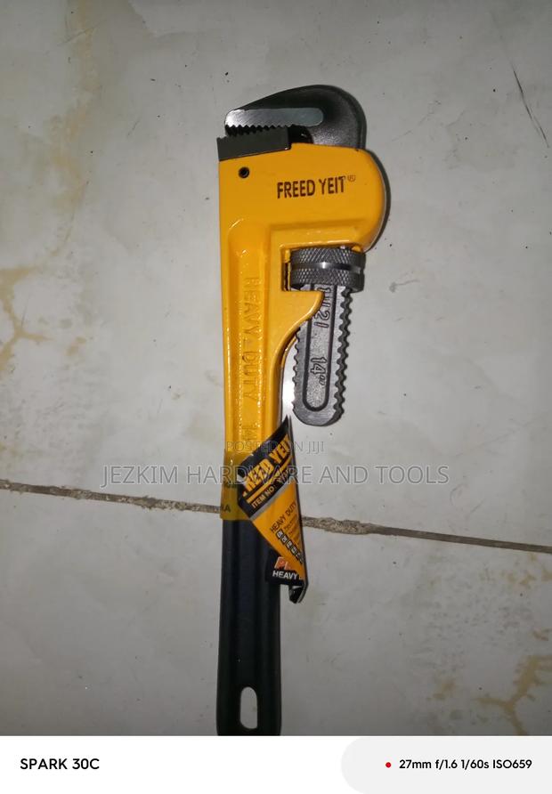 14"Heavy Duty Pipe Wrench - thumbnail 3