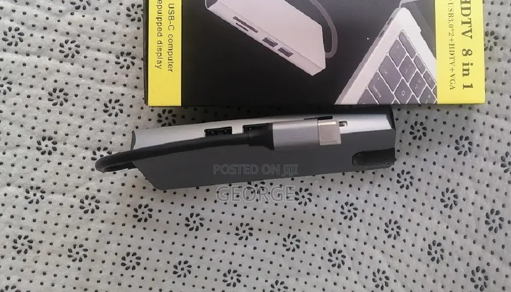 New Approved 8 In1 Type C Hub USB to Hdmi Adapter