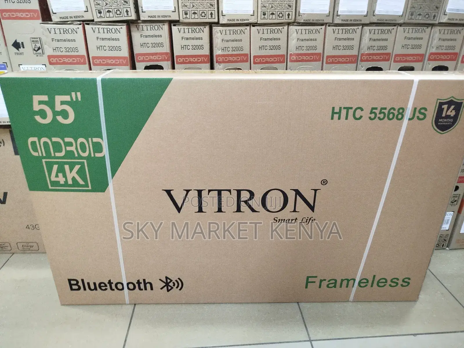 Vitron 55 Inch Uhd Smart Android Tv