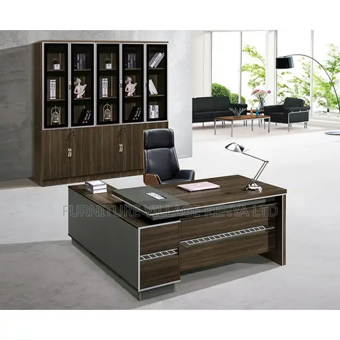 Office Tables; Executive Desk With Side Return 1.8M