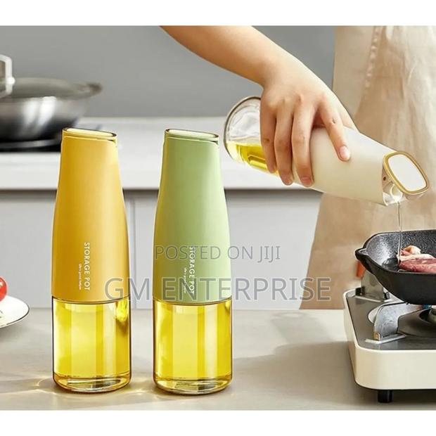 Kitchen Oil Glass Jug Automatic Open Close