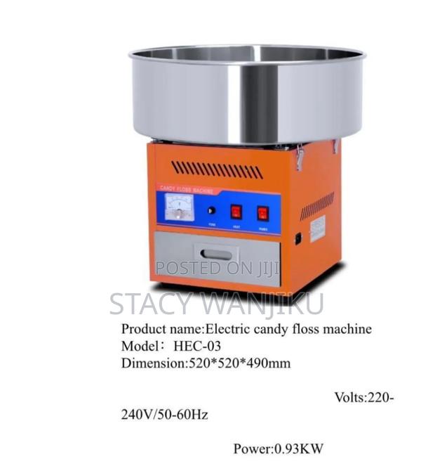 New Electric Candy Floss Machine/ Electric Candy Floss - main view