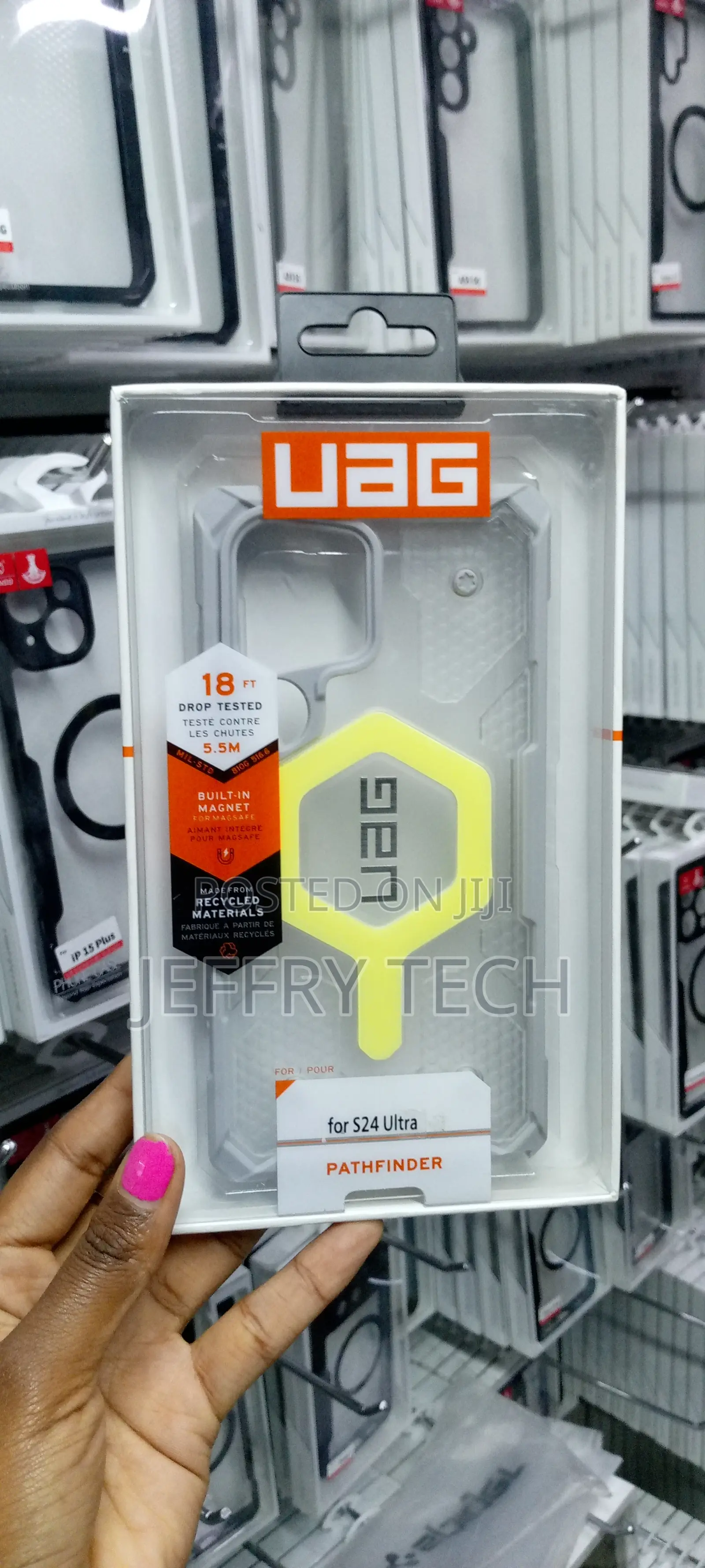 Urban Armor Gear UAG Magsafe for Galaxy S24 ULTRA Case Clear