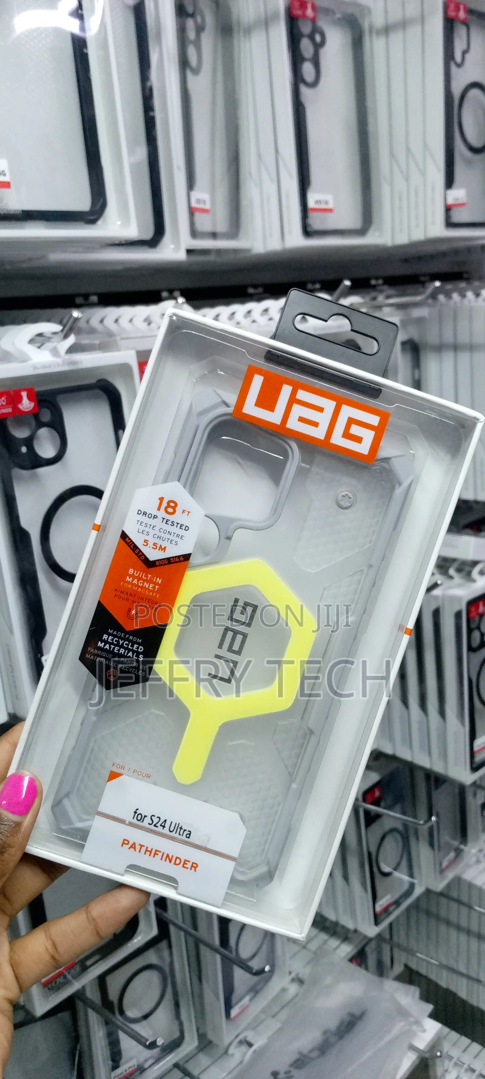 Urban Armor Gear UAG Magsafe for Galaxy S24 ULTRA Case Clear
