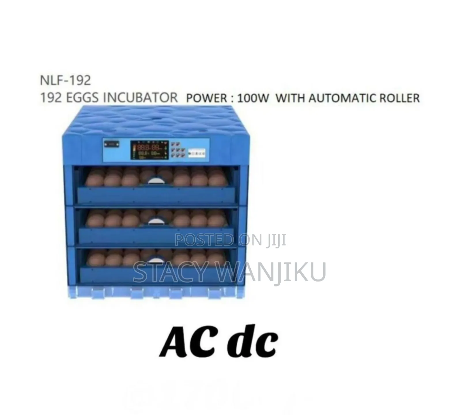 Affordable 192 Eggs Incubator Machine/ AC DC Eggs Incubator