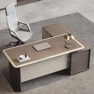 Office Tables:160cm Trendy Secure L-Fashion Computer Desk