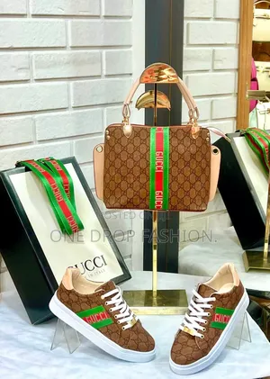 Gucci Set.Shoes Plus Bag