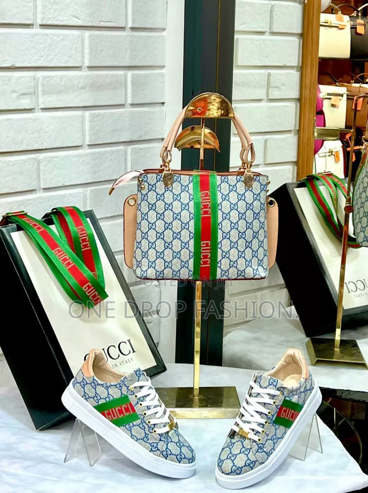 Gucci Set.Shoes Plus Bag