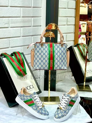 Gucci Set.Shoes Plus Bag
