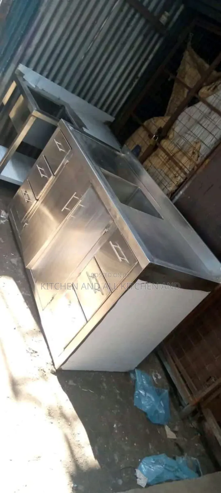 Elite Double Sink Stainless Steel With Cabinet
