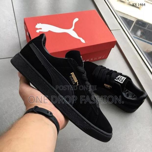 Puma Suede Black - main view