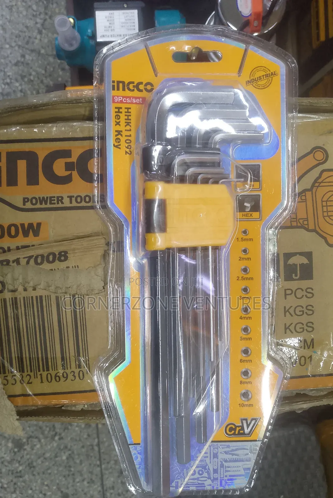 Allen Keys Extra Long Ingco Hex Keys HHK11091