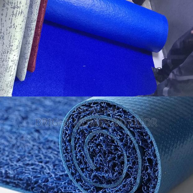 Blue Spaghetti Doormat Available in Plenty