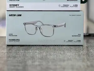 Green Lion Sydney Hamburg Smart Glasses - Black