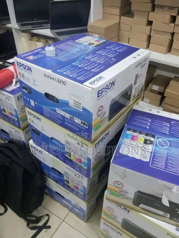 Epson Ecotank and Inkjet L3210 Printer - main view