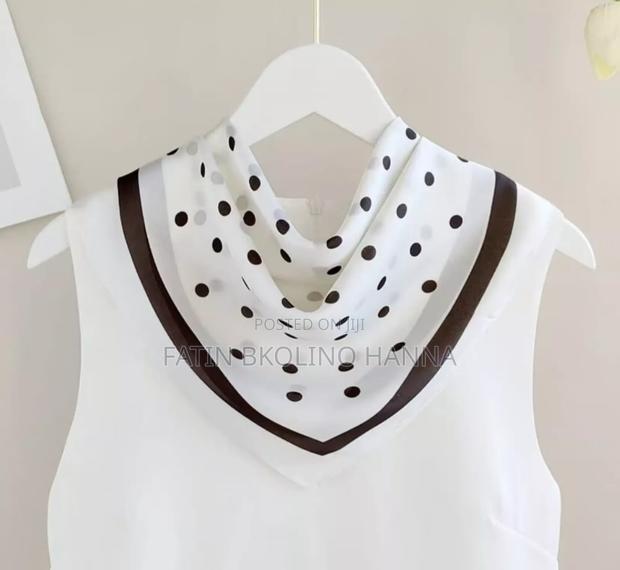 Polka Dotted Head Scarf - thumbnail 2