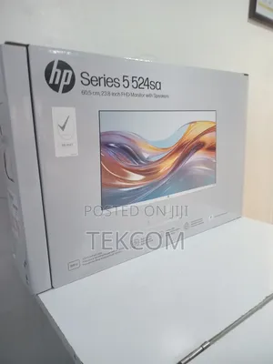 Hp 524sa Series 5 23.8" Fhd Monitor, Integrated Speakers
