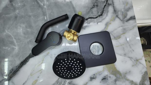 Concealed 3way Mixer Black Brimix - main view
