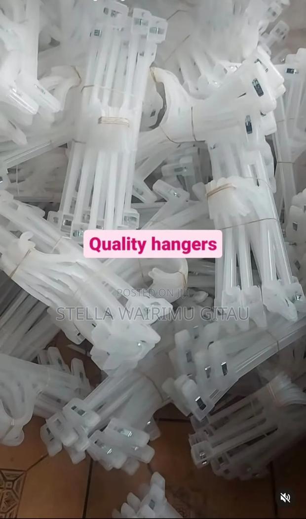 Plastic Hangers Clear