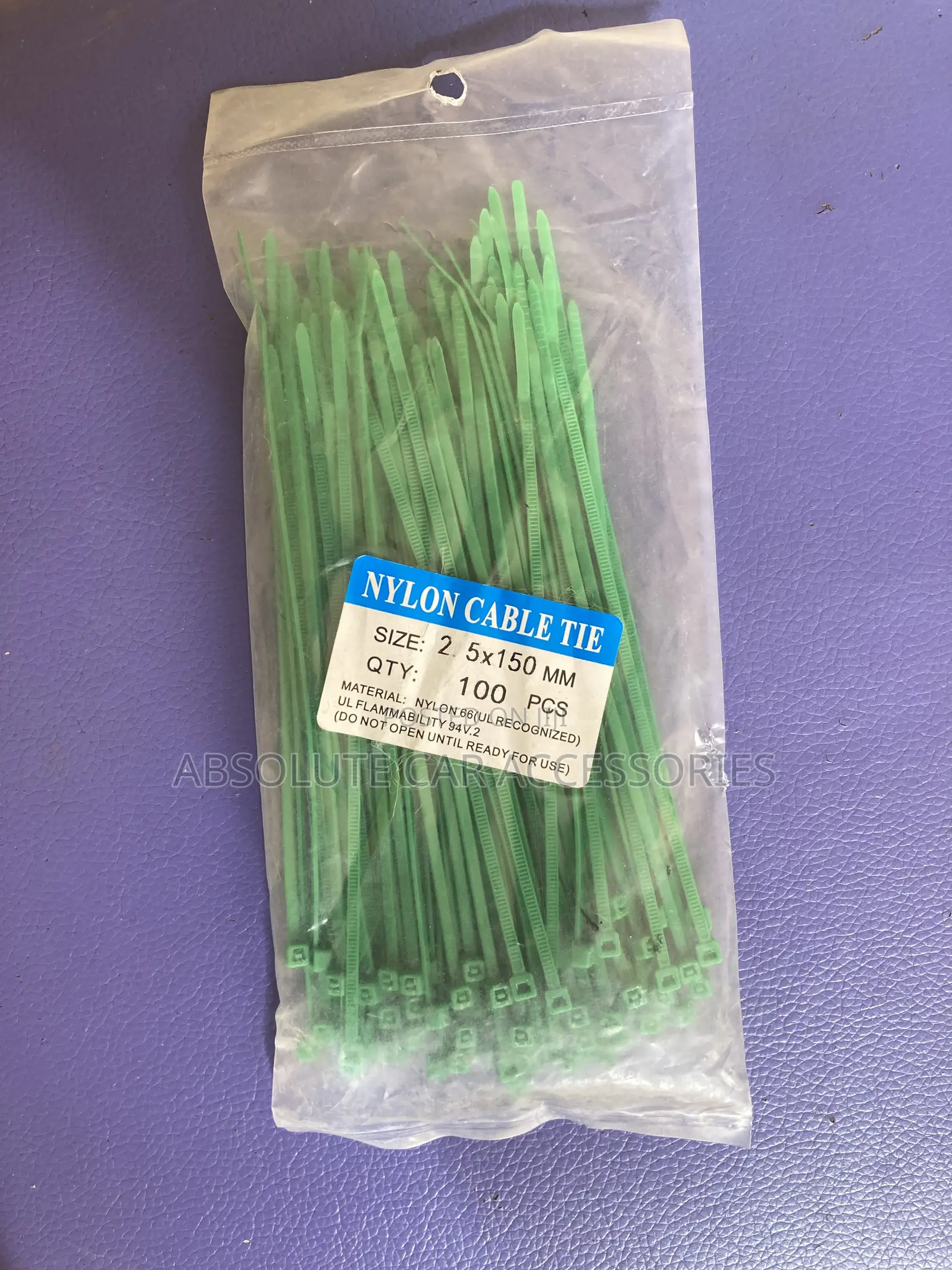 2.5 By 150mm Cable Ties