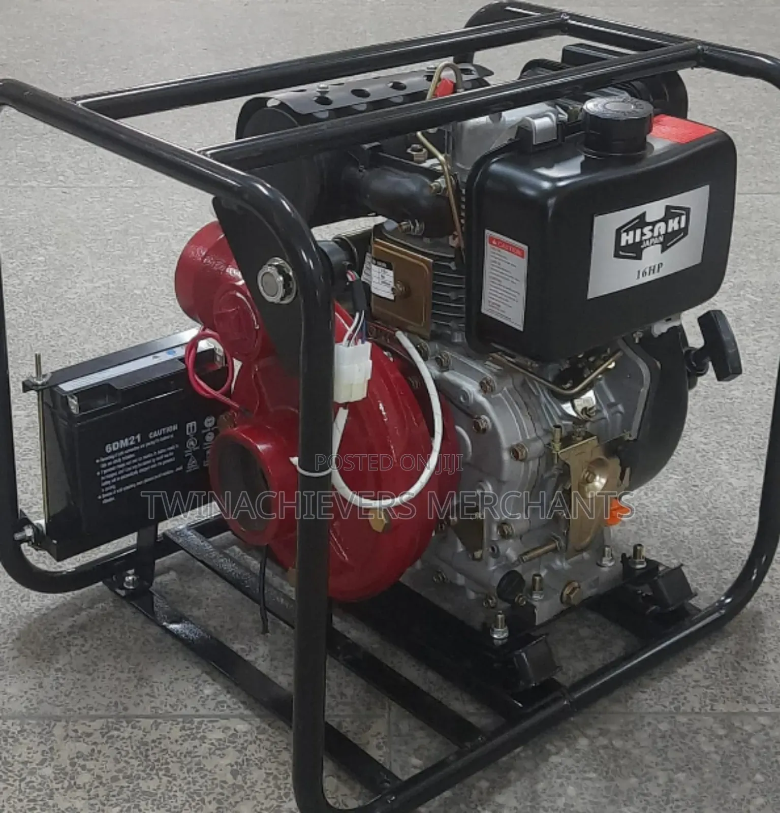 Hisaki Japan Diesel Water Pump 3inche High Pressure Keystart