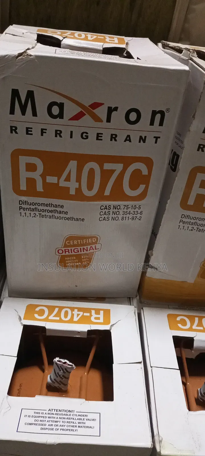 Refrigerant Freon Gas R407C