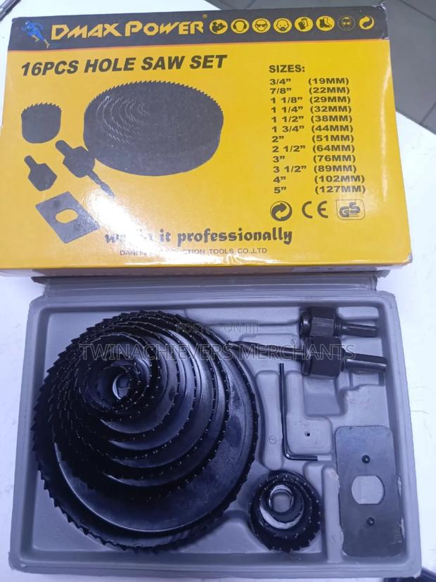 16pcs Hole Saw Set - thumbnail 2