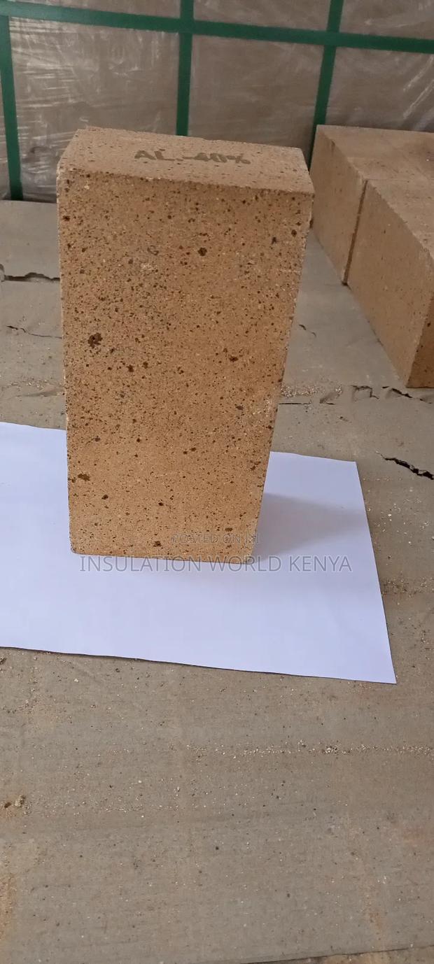 40% Alumina Standard Refractory Fire Bricks 230x115x75mm - thumbnail 3