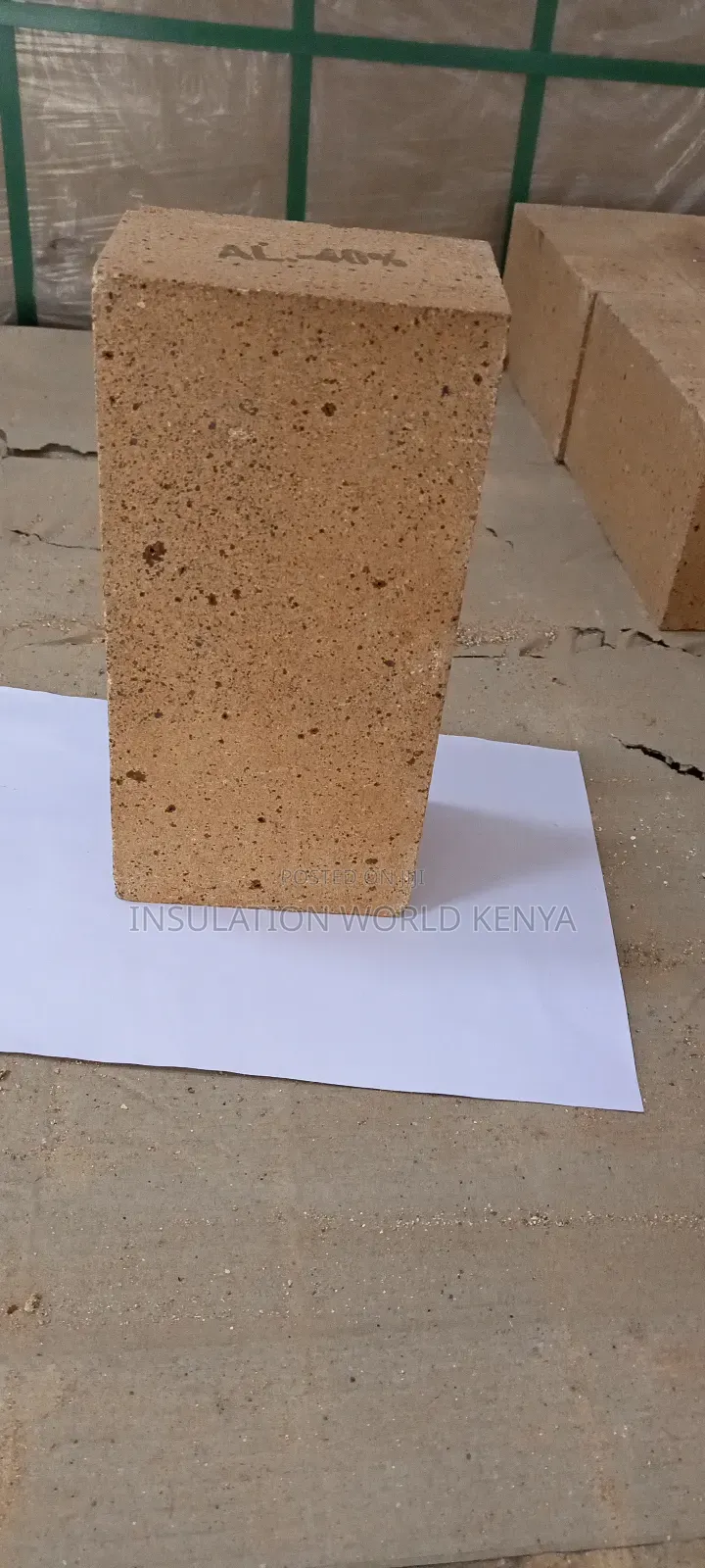 40% Alumina Standard Refractory Fire Bricks 230x115x75mm
