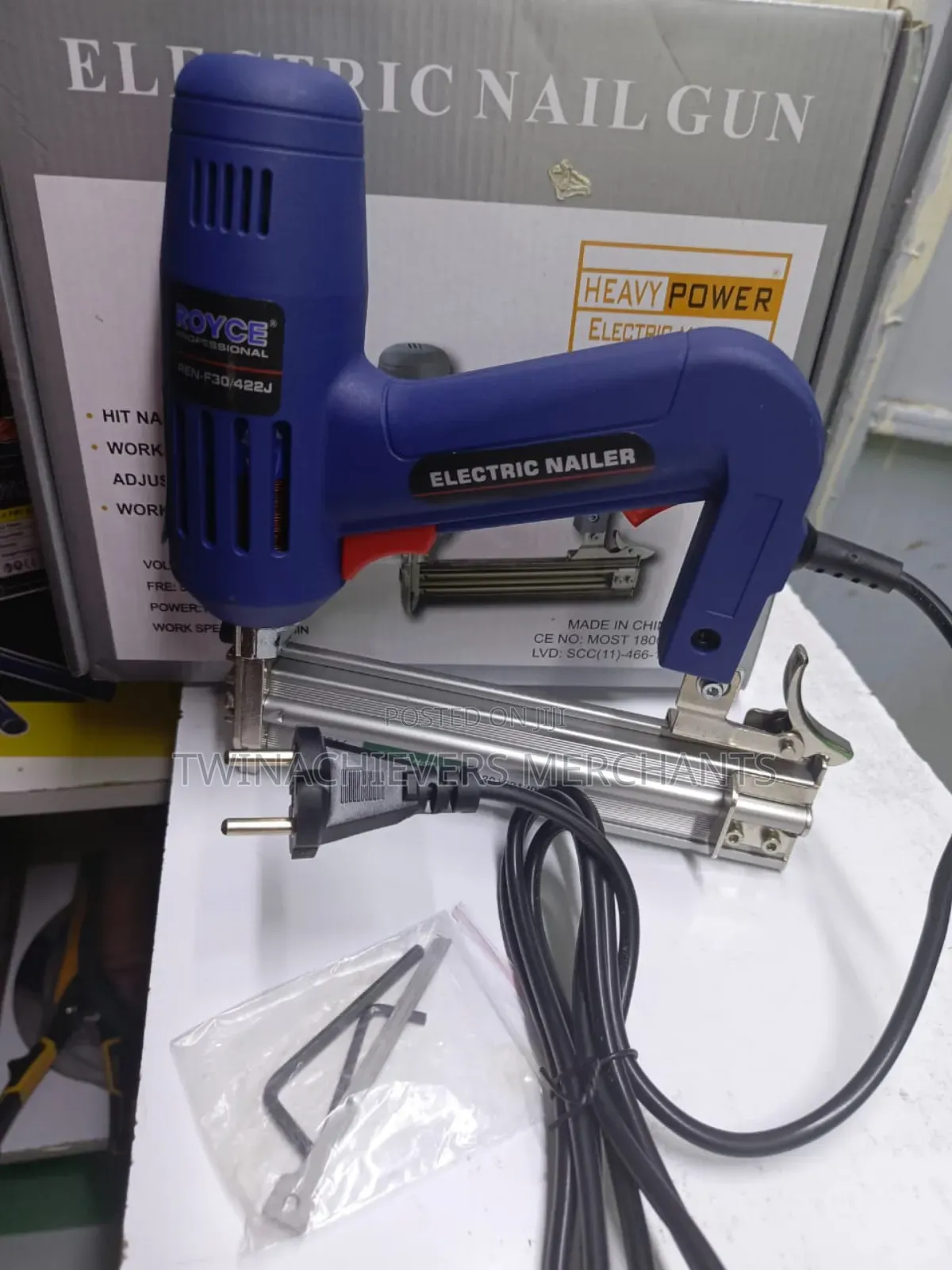Electric Nailer/1800w Electric Nail Gun