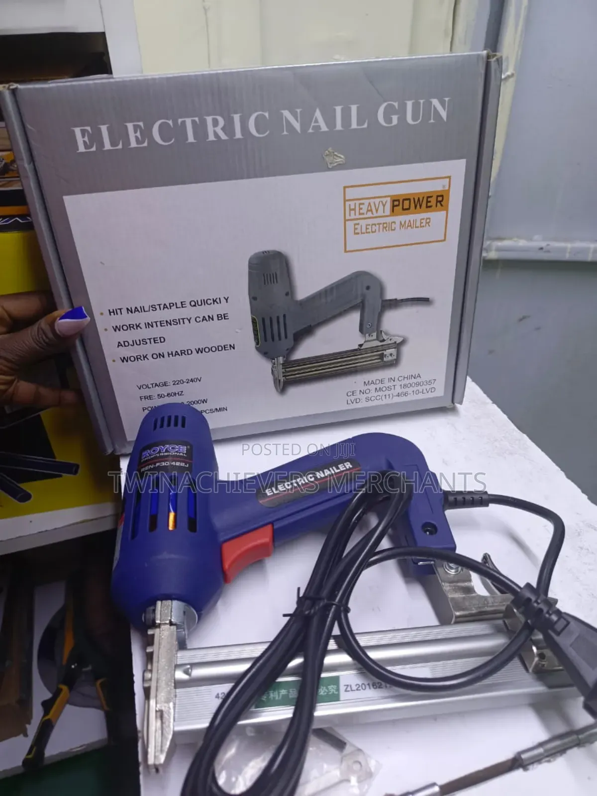 Electric Nailer/1800w Electric Nail Gun
