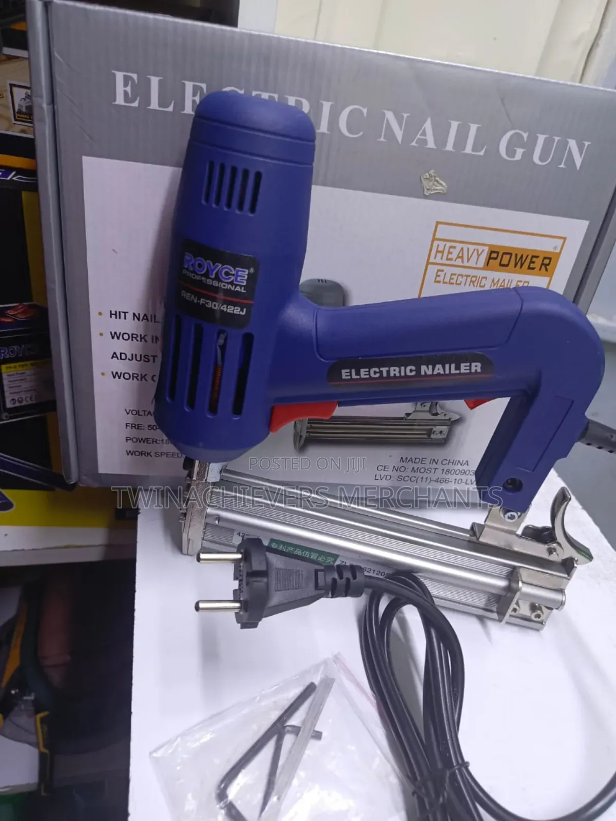 Electric Nailer/1800w Electric Nail Gun