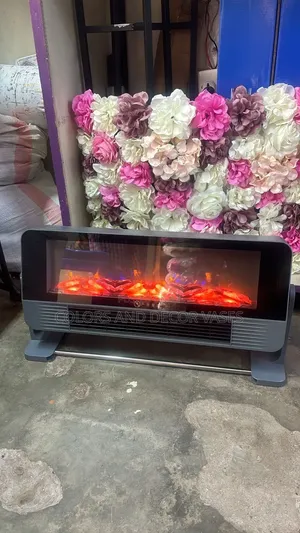 Fireplace That Produces Heat in Stock