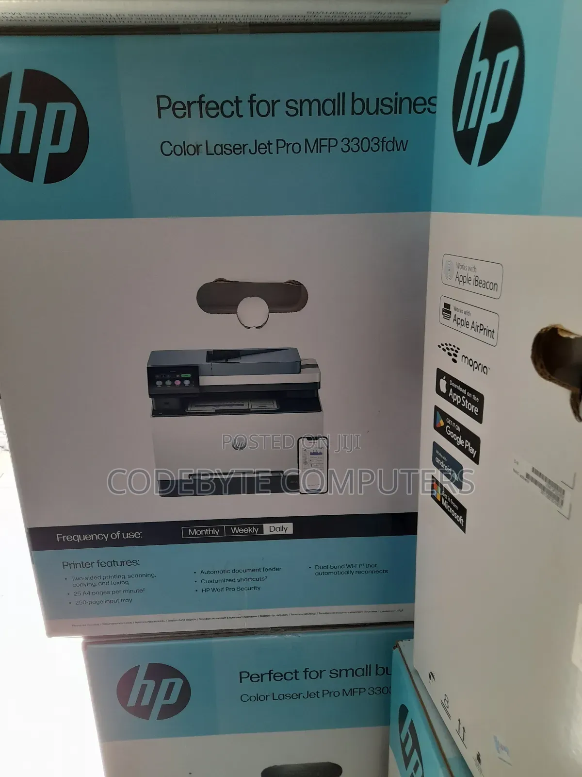 Hp Color Laserjet Pro Mfp 3303fdw> All In One Printer