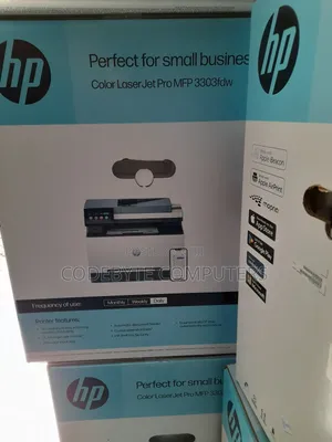 Hp Color Laserjet Pro Mfp 3303fdw> All In One Printer
