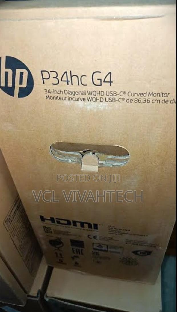 Hp P34hc G4 WQHD Usb-C Curved Monitor