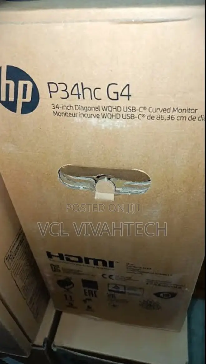 Hp P34hc G4 WQHD Usb-C Curved Monitor
