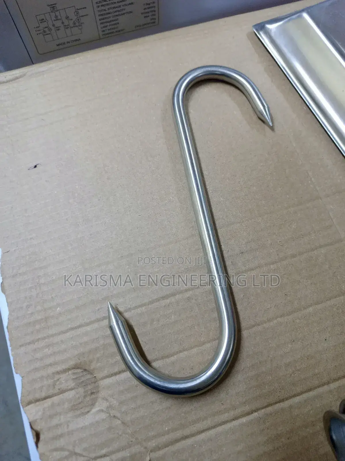 Stainless Steel Meet Hook