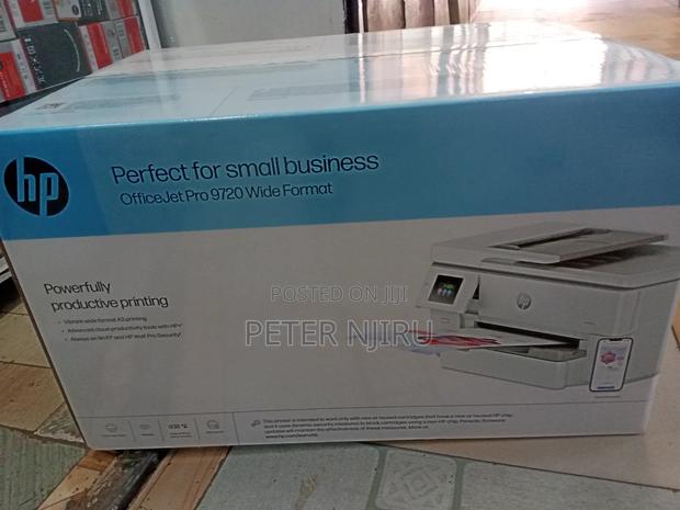 HP Officejet Pro 9720 Wide Format All-in-One Printer - thumbnail 2