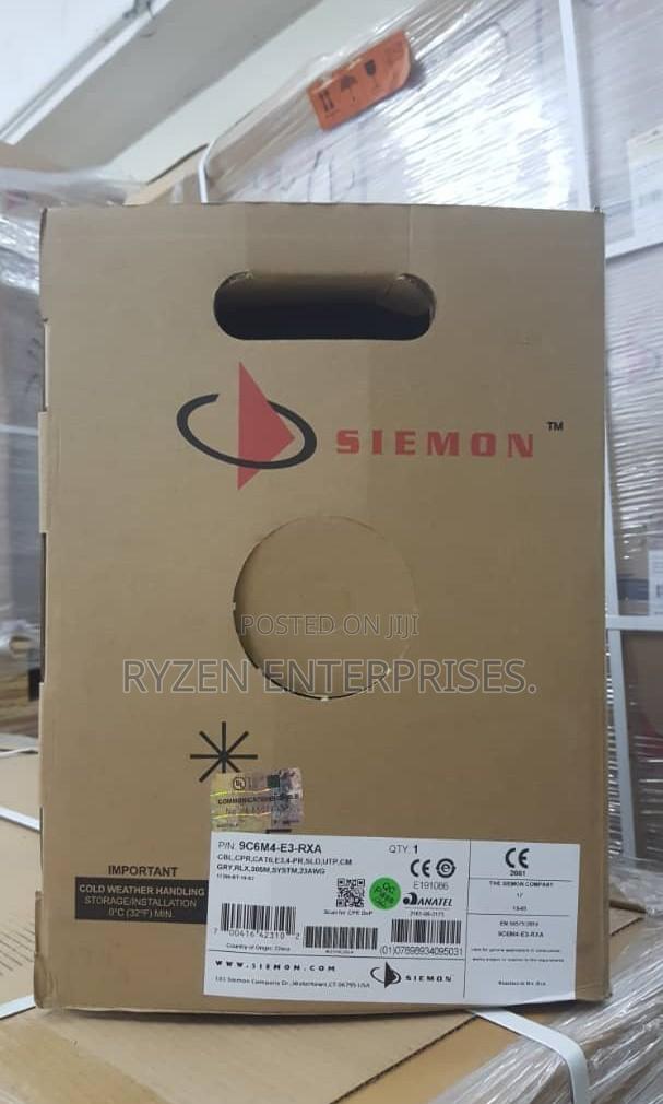 Siemon Cat 6 UTP Ethernet Cable\ Siemon Cat 6 UTP Ethernet - main view