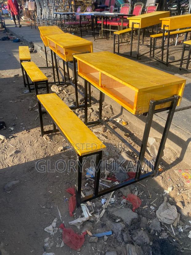 2 Double School Desk Locker - main view